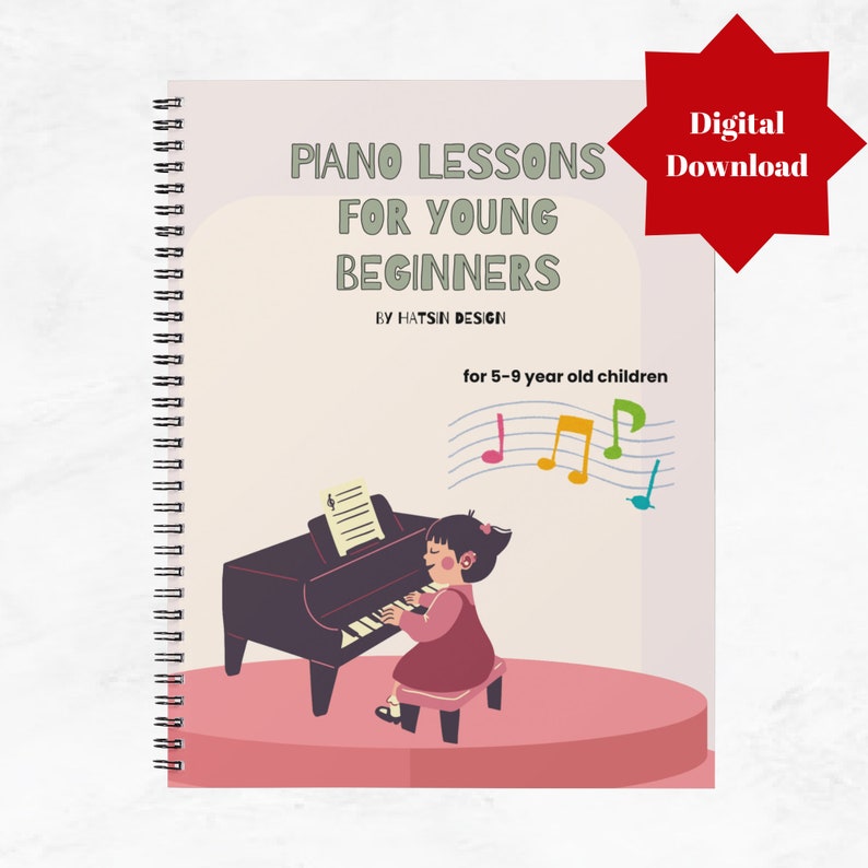 Printable Piano Lessons for Young Beginners My First Piano Book Piano