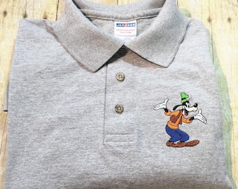 Goofy Embroidered Polo