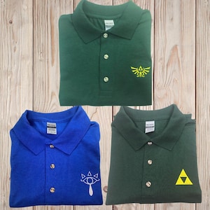 Legend of Zelda Polo Shirt - Etsy