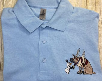 Polo ricamata Olaf & Sven