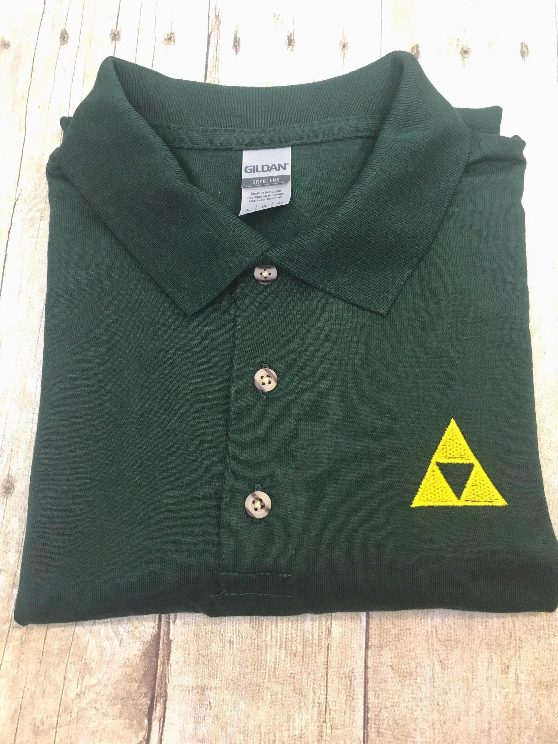 ゼルダの伝説☆ポロシャツ ゼルダの伝説 刺繍ポロシャツ - Etsy 日本