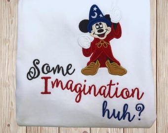Etwas Fantasie Huh? Besticktes Sweatshirt