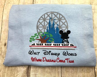 Camisetas bordadas Disney Parks Dreams Come True