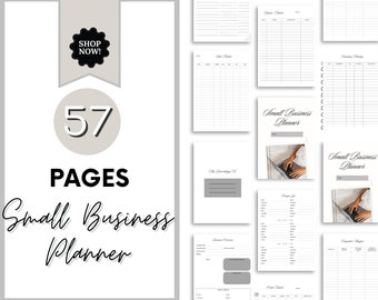 Small Business planner, Printable Business Planner, Printable Business Organization planner, Small Business Planner Bundle