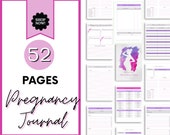 Pregnancy Journal, Pregnancy Planner Printable, Printable Pregnancy Journal, Expecting Mom Kit, My Birth Plan, PDF