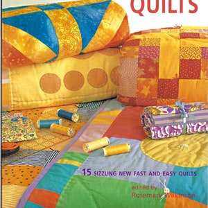 Quick Colorful Quilts Pattern Book Softcover 110 Pages