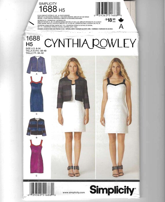 Simplicity 2266 Girls Dress and Jacket Sewing Pattern Simplicity 2266 Girls Dress and Jacket Sewing Pattern