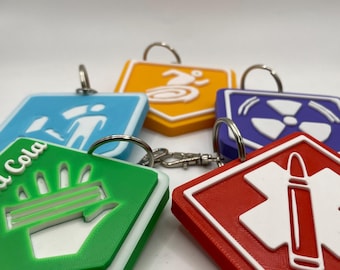 Black Ops 6 Perk keychains