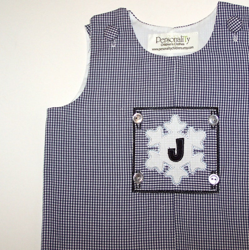 Boy's Long-all with Fall and Christmas Changeable Designs image 4