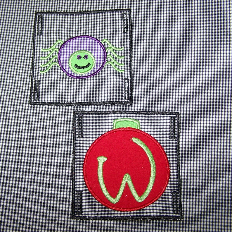 Boy's Long-all with Fall and Christmas Changeable Designs image 3