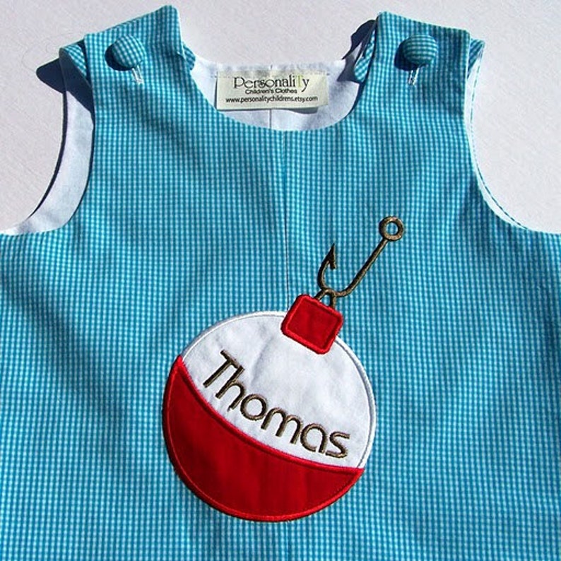 Fishing Bobber Jon Jon Personalized with Name image 1