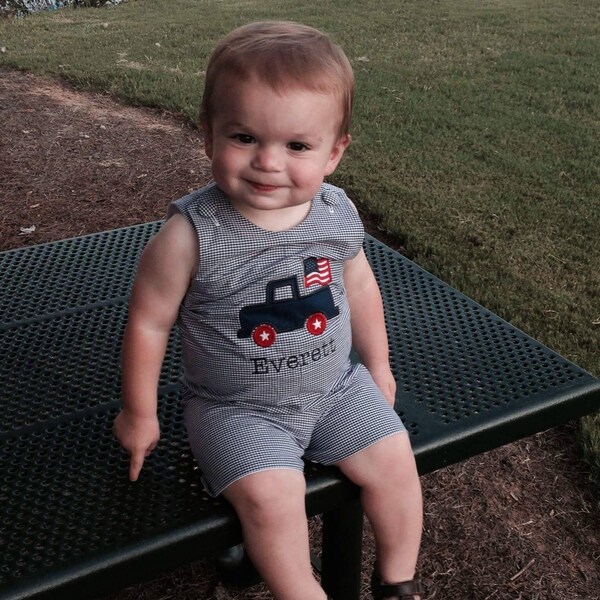 4th of July Romper - Etsy