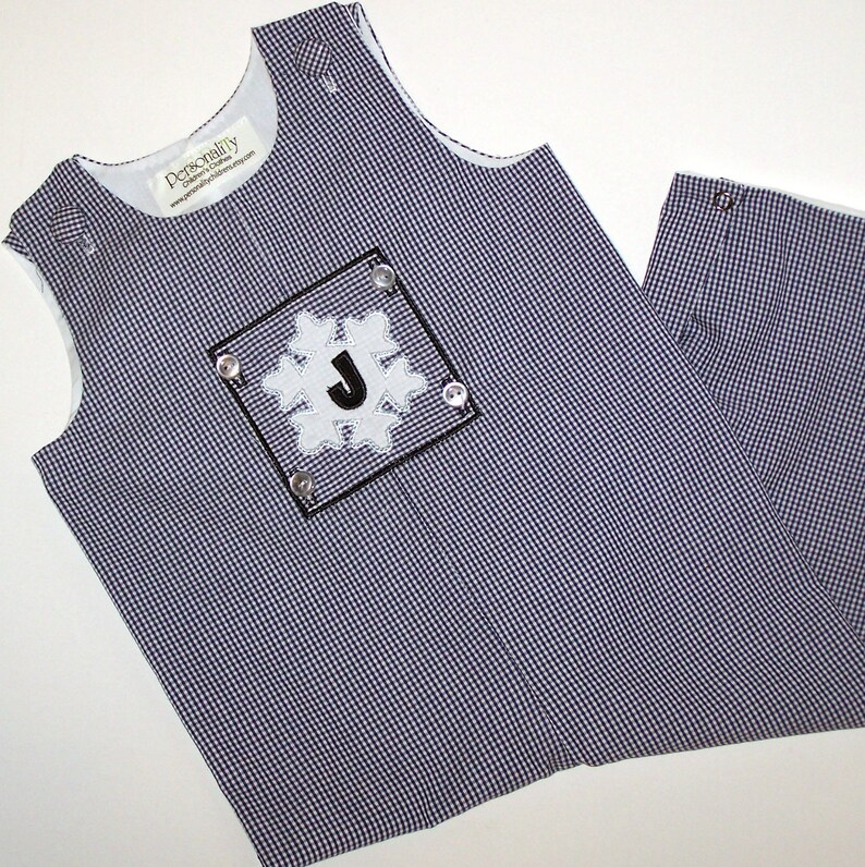 Boy's Long-all with Fall and Christmas Changeable Designs image 1