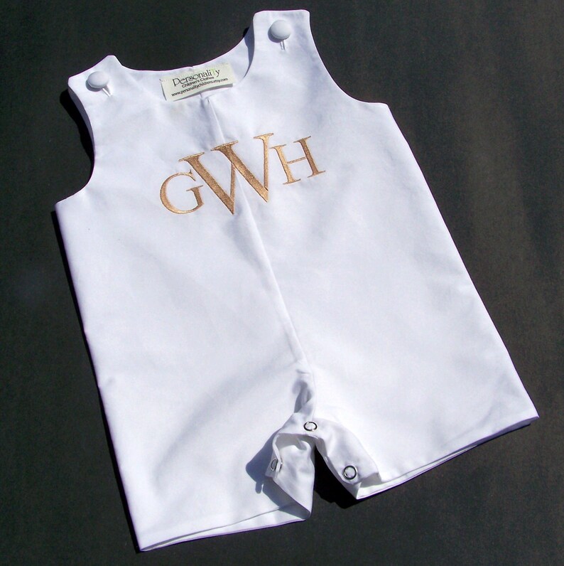 Personalized White Jon Jon Perfect for Weddings and Portraits image 4