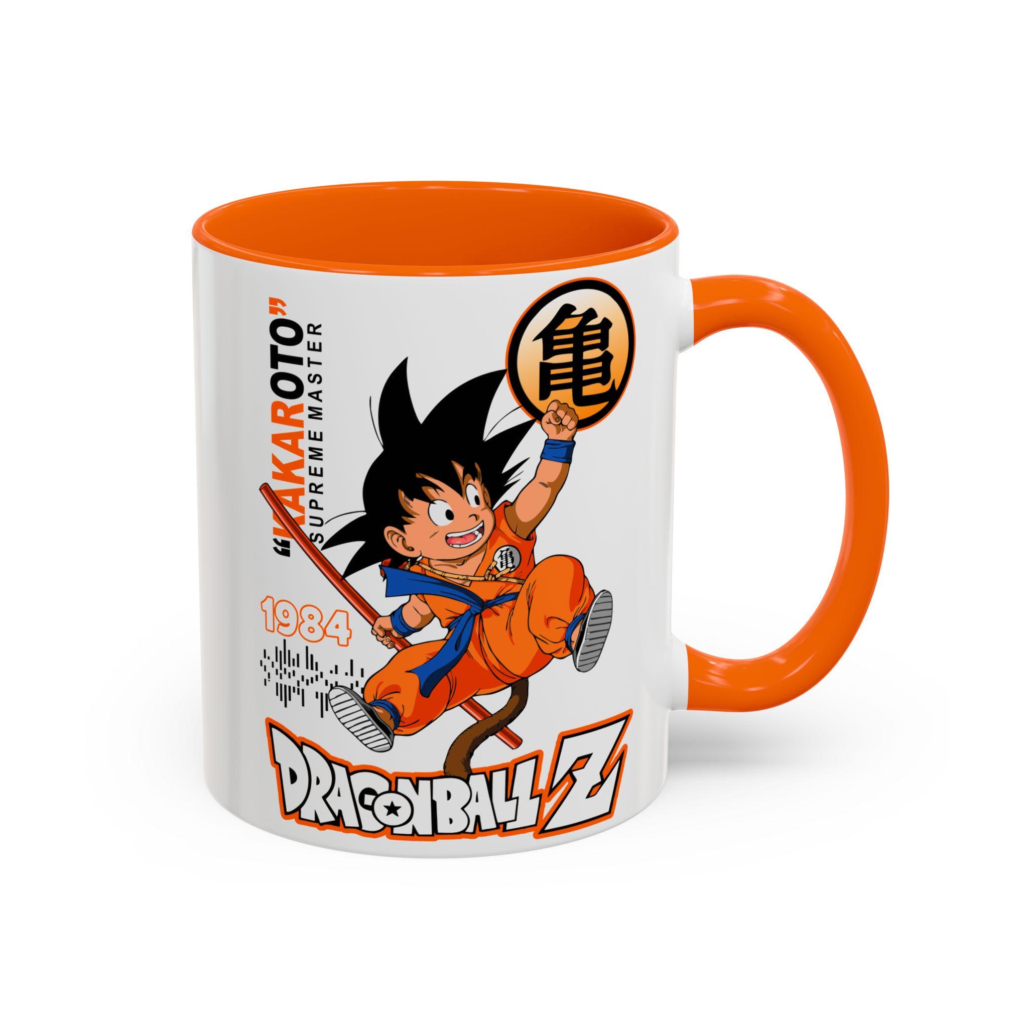 Dragon Ball Z Goku Accent Coffee Mug, Anime Mug, Manga Lover Gift, Collectible Drinkware, Funko Pop Style, Birthday Gift Idea