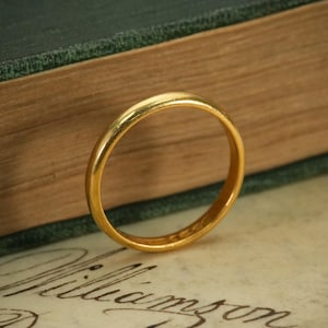 Vintage 22ct Gold Ring