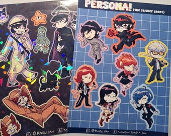 ATLUS Sticker Sheets