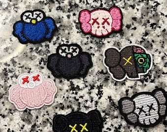 Kaws Iron On Patches
