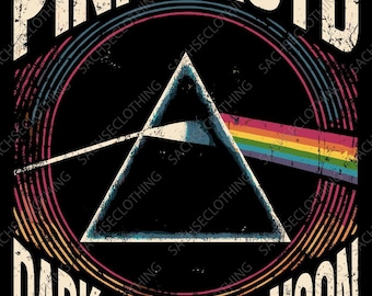 Vintage Pink Floyd The Dark Side of the Moon Vinyl LP Record