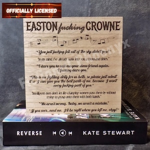 LICENSED Bittersweet Symphony Shelf Decor || Easton Crowne || Kate Stewart Merchandise || Reverse