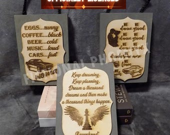 Ravenhood Boys of Summer Wooden Wall Sign - Officially Licensed