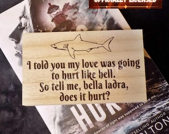 Officially Licensed Does It Hurt? Shelf Decor || "Does it hurt?" Quote || HD Carlton Merchandise