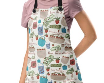 Personalized Chef Apron, Custom Name Kitchen Gift