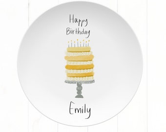 cake plate personalize