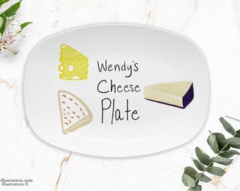 personalized cheese plate