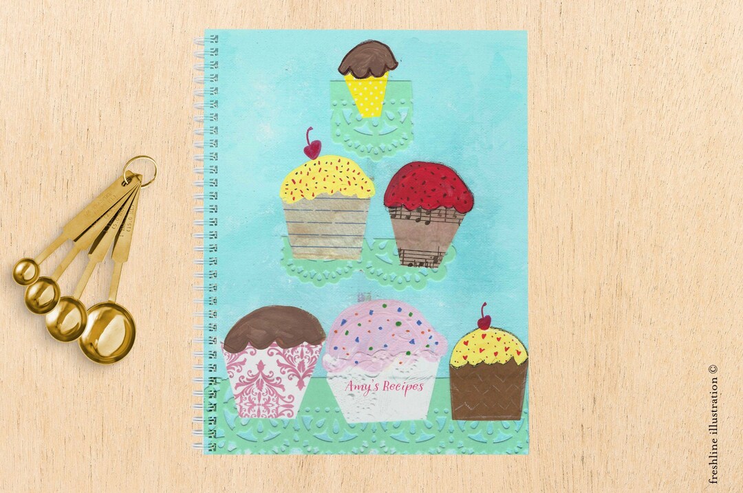 Personalized Recipe Book Gift for Her Gift for Him Custom Etsy