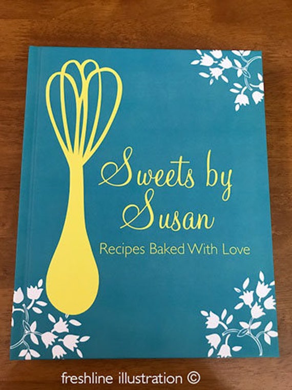 Bridal Shower Recipe Book Custom Wedding Image 0
