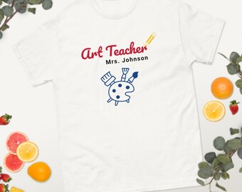 Art Teacher Shirt, Unisex Teacher T-Shirt, Teacher Gift, Back to School Tee, Cute Teacher Tee, Teacher Appreciation Gift, Educator Shirt