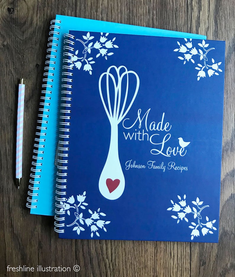 Spiral Bound Recipe Book Etsy