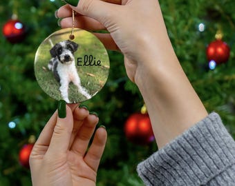 dog ornament personalized