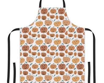 custom apron pumpkins