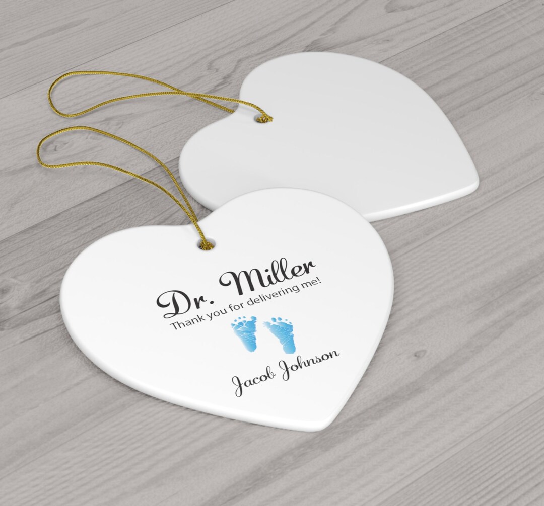 OBGYN Thank You Gift Ornament Personalized Ornament - Etsy