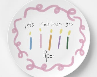 birthday plate family