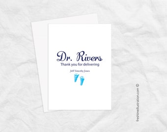 thank you card for obgyn doctor