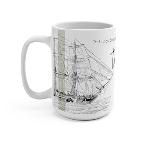 Moby Dick Quote Coffee Mug - Literary Gift for Book Lover