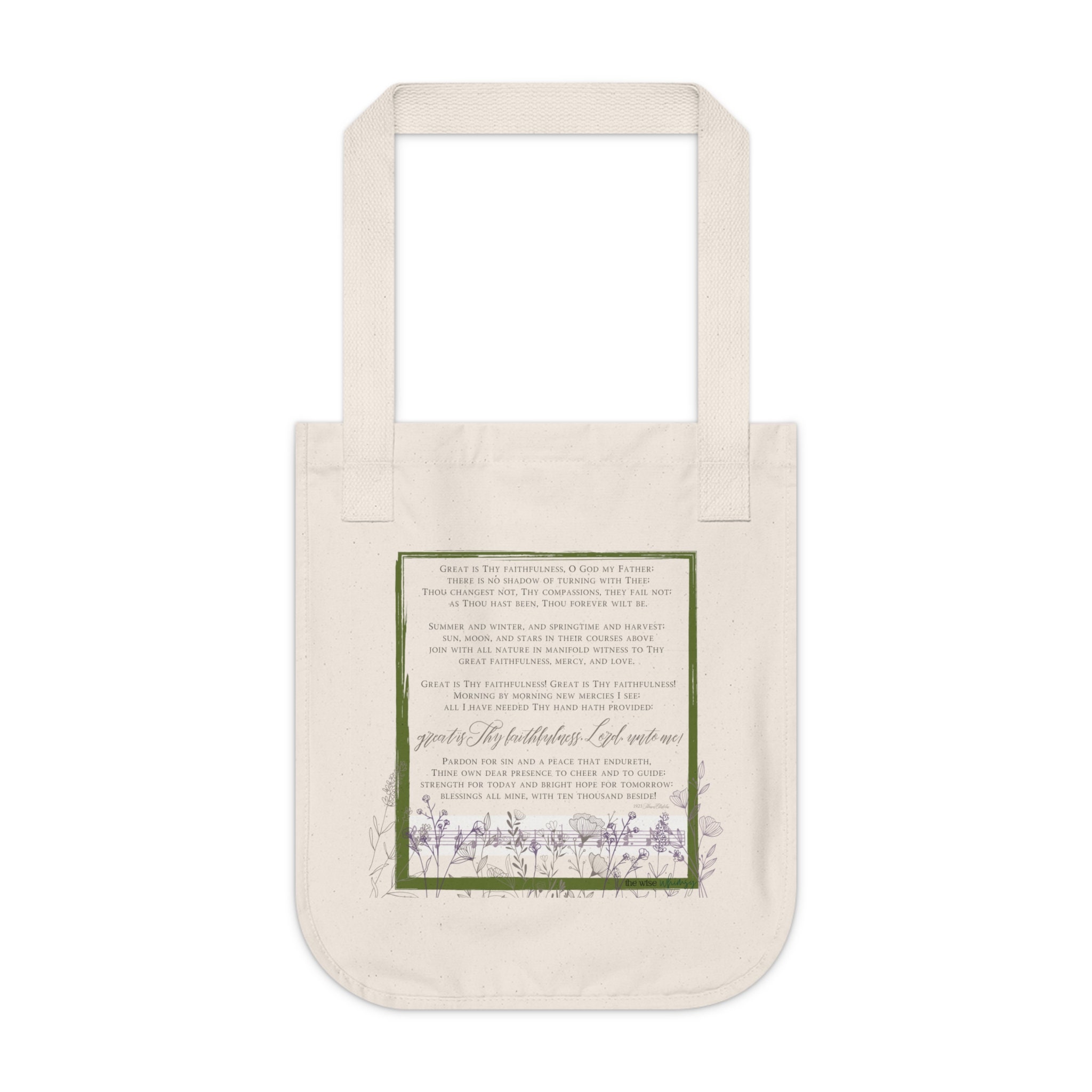 Great Is Thy Faithfulness {Tote Bag} Great Is Thy Faithfulness {Tote Bag}