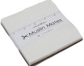 Muslin Mates 2018 Moda Charm Pack, 42 - 5 quot precut fabric quilt squares by Moda Classics