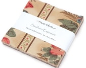 Southern Exposure Moda Charm Pack, 42 - 5 quot precut fabric quilt squares by Laundry Basket Quilts