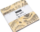 Bee Joyful Moda Charm Pack 42 - 5 quot precut fabric quilt squares by Deb Strain