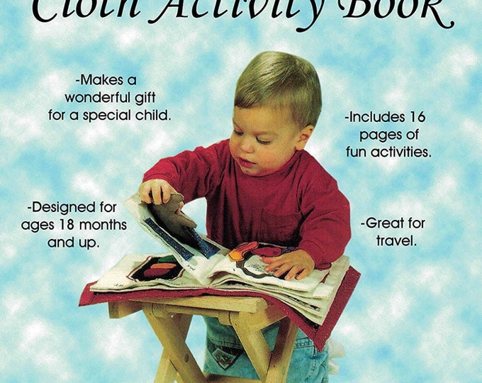 Cloth Activity Book Pattern Sew Baby I Can Do It by Ruth Etsy