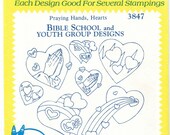 Bible School and Youth Group Designs Retired Aunt Martha Hot Iron Embroidery Transfer pattern