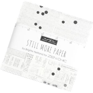 Still More Paper Moda Charm Pack, 42 - 5&quot; precut fabric quilt squares by Zen Chic