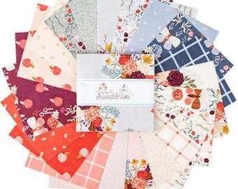 My Heritage Riley Blake 5" Stacker 42 Precut Fabric Quilt Squares by My ...