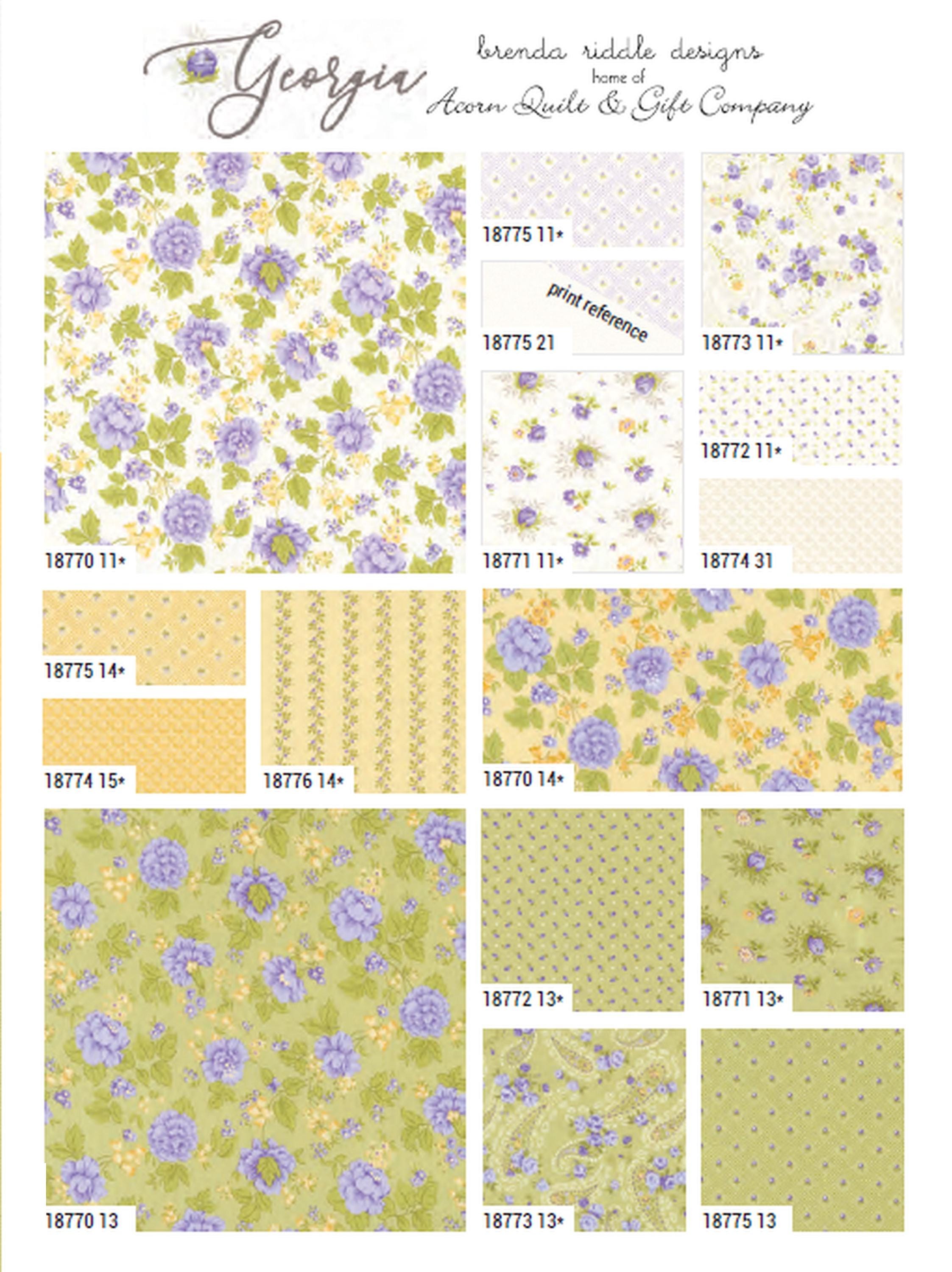 Georgia Moda Charm Pack 42 - 5