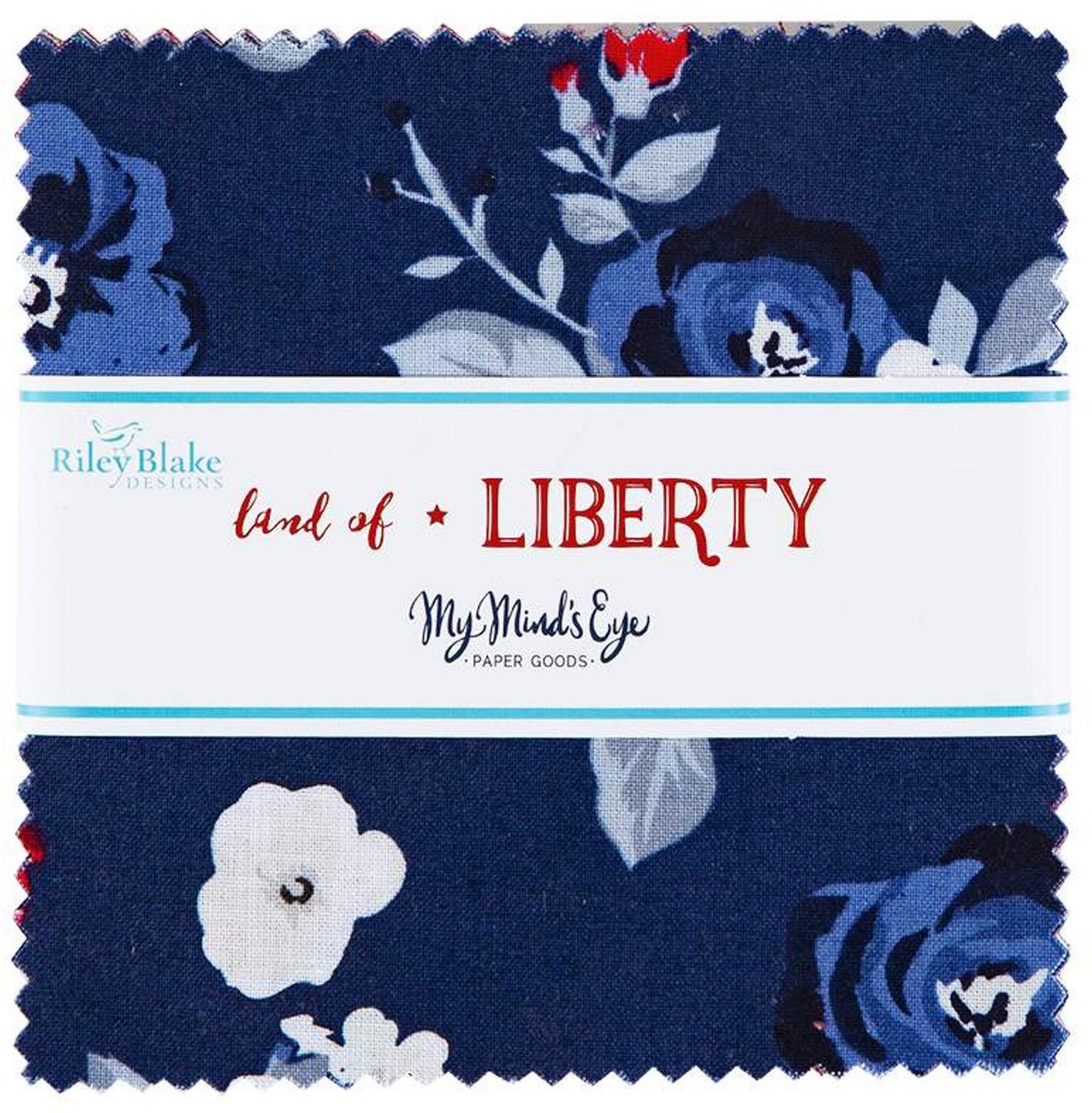 Land Of Liberty Riley Blake 5 Stacker 42 Precut Fabric Etsy