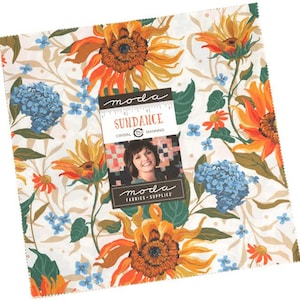 Sundance Moda Layer Cake, 42 - 10&quot; precut fabric quilt squares by Crystal Manning